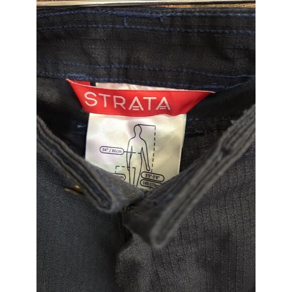 Strata Blue SFX276 Fire Resistant Reflective Leg Pants Mens Size 32 Short - Picture 9 of 13